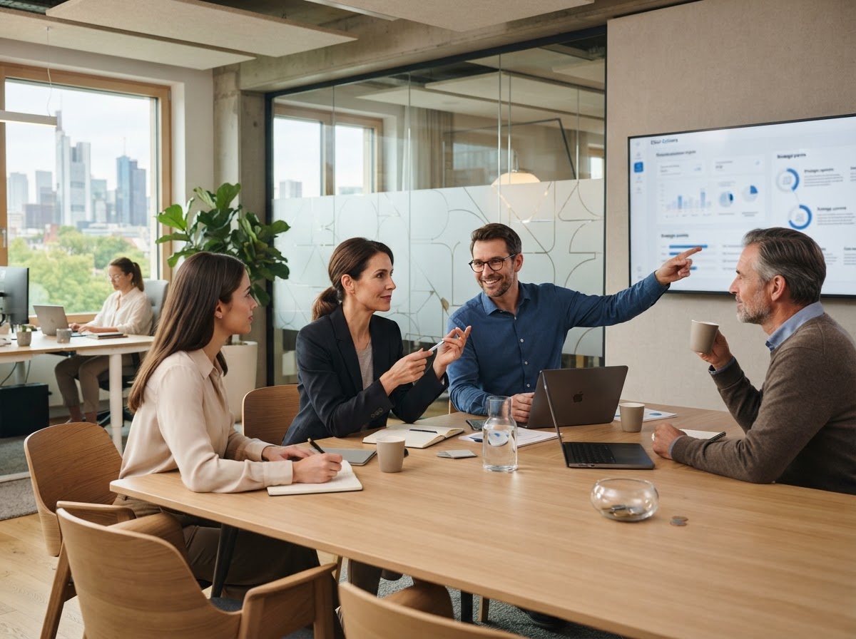 Clear Coinora team workspace reflecting the platform's analytical approach